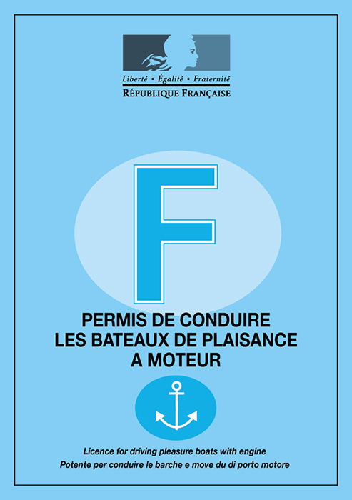 Dans boutique, passage de permis bateau