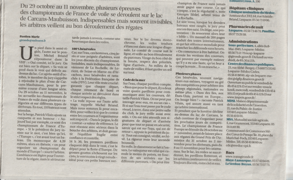 Article4 SUD OUEST - Championnat FR EUROPE 2025