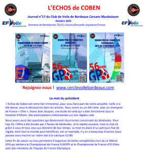 Newsletter - Extrait Echo de Coben