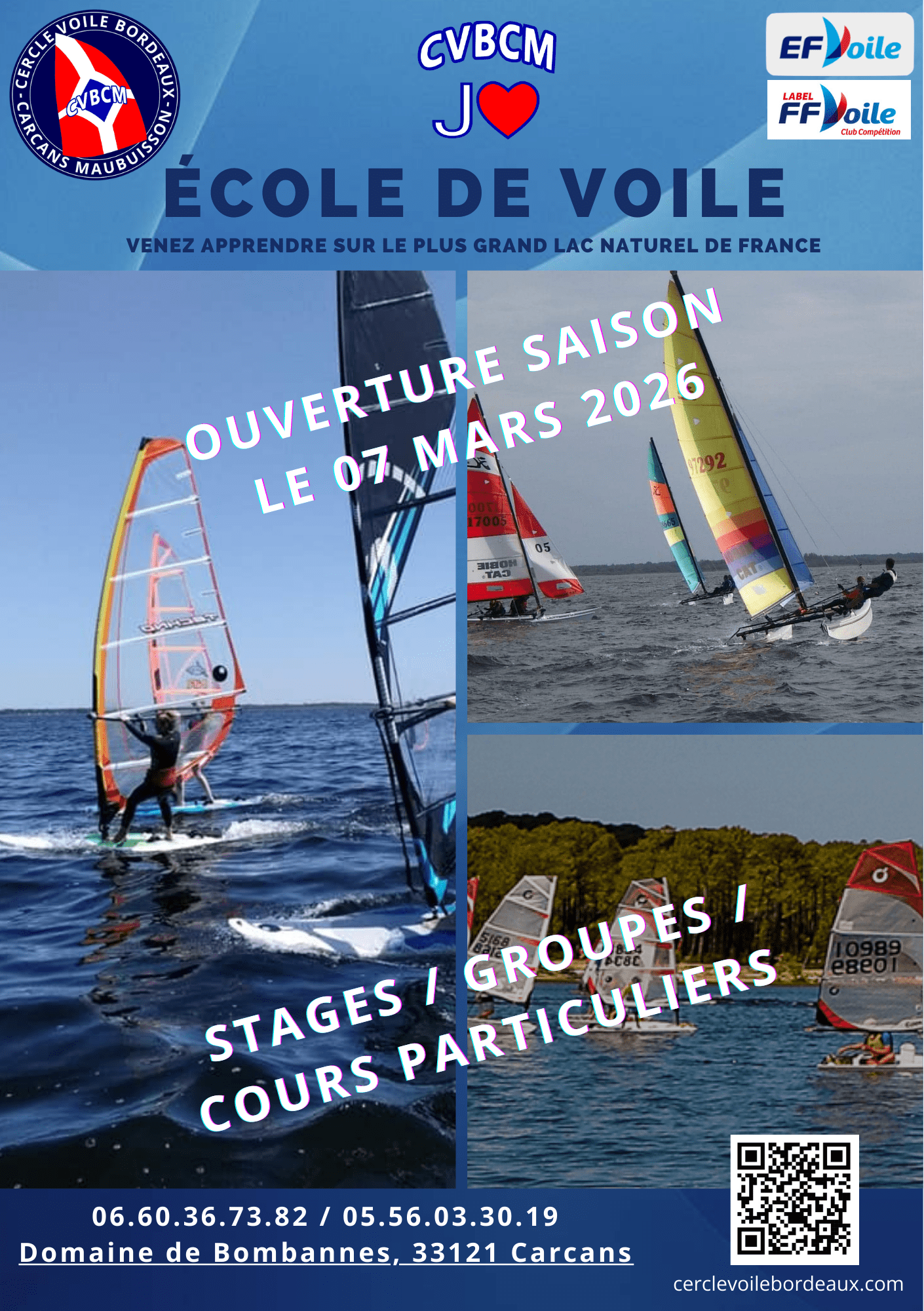 CVBCM : Ecole de voile
